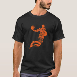 T-shirt Basketball Dunk Point Garde Ball Game Sports