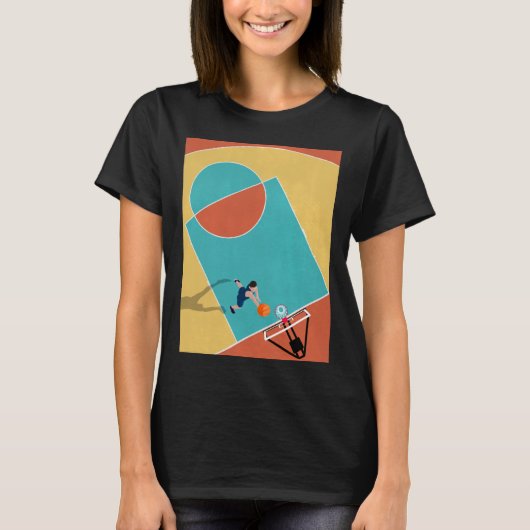 T-shirt Basketball Dunks 1 (Devant)