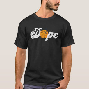 T-shirt Basketball est Dope Vintage Cool style cerceaux je