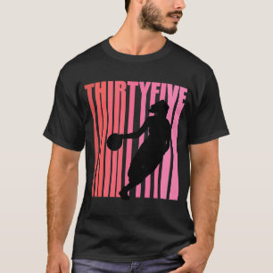 T-shirt Basketball Féminin 35e Anniversaire Rétro 35 Couch