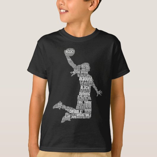 T-shirt Basketball Fille Filles Enfants Filles (Devant)
