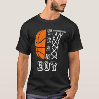 T-shirt Basketball Genre Reveale Équipe Garçon