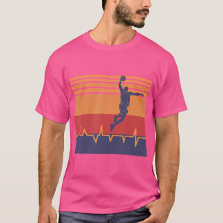 T-shirt Basketball Heartbeat