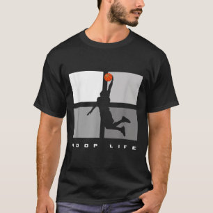 T-shirt Basketball Hoop Life Hommes Garçons Fun Basketball