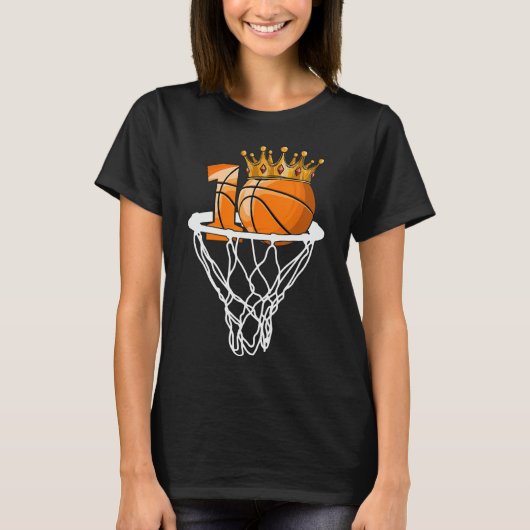 T-shirt Basketball Joyeux 10e anniversaire Boy Bball 10 an (Devant)