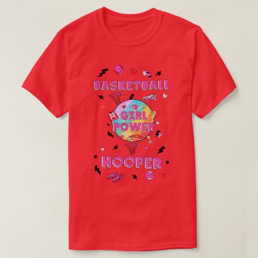 T-SHIRT BASKETBALL L POWER HOOPER (Design devant)