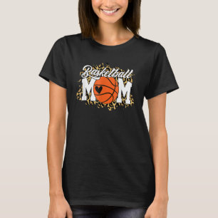 T-shirt Basketball Maman Basketball Jeu Vibes Jour Mères D
