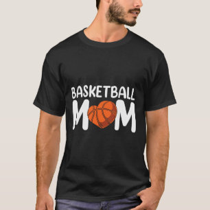 T-shirt Basketball Maman Coach Joueur Match Équipe Mère Mo