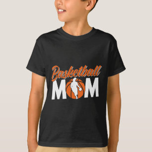 T-shirt Basketball Maman Équipe Coach Joueur Match Mère Mo
