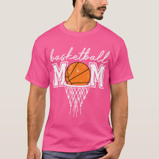 T-shirt Basketball Maman Leopard Basketball Hoop Net