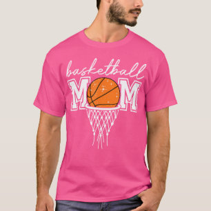 T-shirt Basketball Maman Leopard Basketball Hoop Net