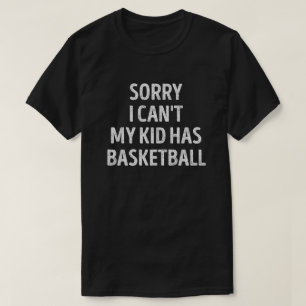 T-shirt Basketball Maman Papa Funny Basketball Parent