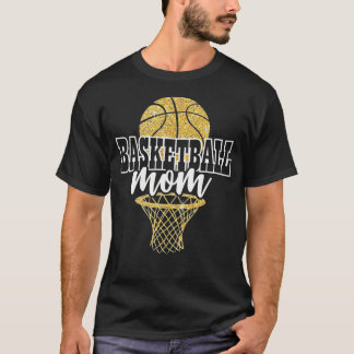 T-shirt Basketball Mom Basket Hoop