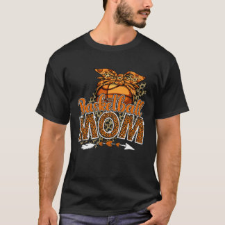 T-shirt Basketball Mom Mama Mother's Day Leopard Sport Mom