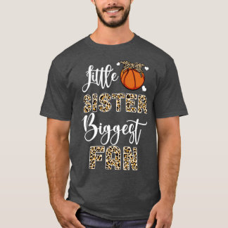 T-shirt Basketball Petite Soeur Plus Gros Ventilateur Bask