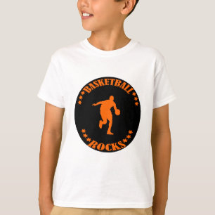 T-SHIRT BASKETBALL ROCKS !