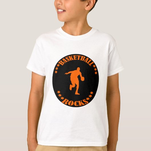 T-SHIRT BASKETBALL ROCKS ! (Devant)