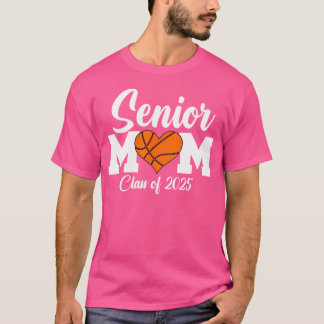 T-shirt Basketball Senior Maman Classe De Graduation De 20