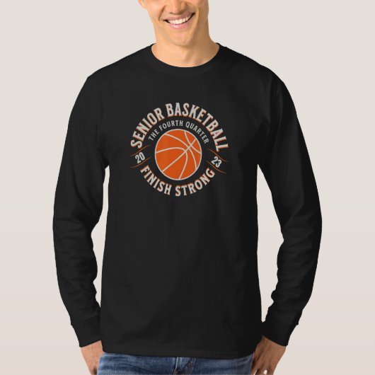 T-shirt Basketball Senior Night 2023 (Devant)