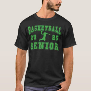 T-shirt Basketball Senior Night Basketball Senior 2025 Gra