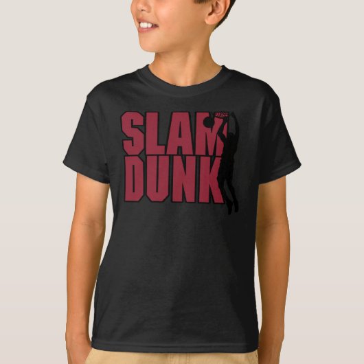 T-shirt Basketball Slam Dunk (Devant)