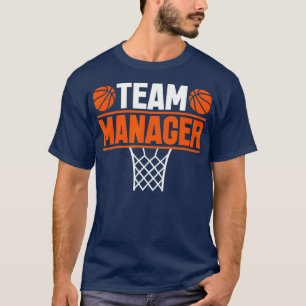 T-shirt Basketball Team Manager Sports Amateurs de jeu