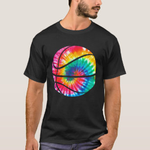 T-shirt Basketball Tie Dye Sports Bball Enfants Entraîneur