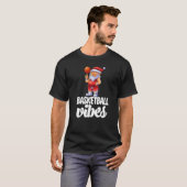 T-shirt Basketball Vibes Gnome  Basketball Game Celebratio (Devant entier)
