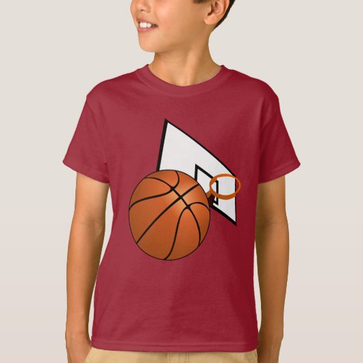 T-shirt Basketball with Hoop (Devant)