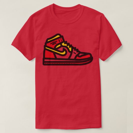 T-shirt Baskets de basket-ball Hawks (Design devant)