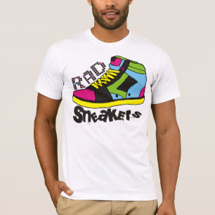T-shirt baskets RAD des années 80