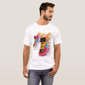 T-shirt Baskets Vibrants (Devant entier)