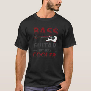 T-shirt Bass C´est comme une guitare mais Way Glacière Bas