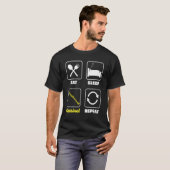 T-shirt Bass Clarinet Clarinetist Lecteur Clarinet Mange S (Devant entier)