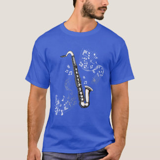 T-shirt Bass Clarinet Player Orchestra Band Bass Clarinet 