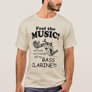 T-shirt Bass Clarinet Sentez La Musique