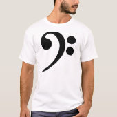T-shirt Bass clef (Devant)