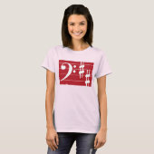 T-shirt Bass Clef (Devant entier)