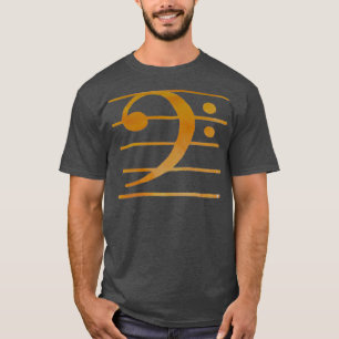 T-shirt Bass clef
