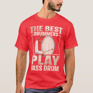 T-shirt Bass Drum Marching Band Quote for a Marching band 