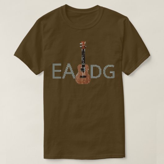 T-shirt Bass EADG Guitare (Design devant)