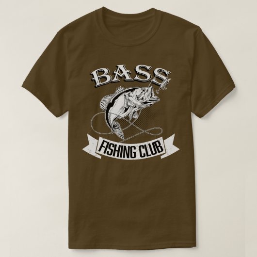 T-shirt Bass Fishing Club (Design devant)
