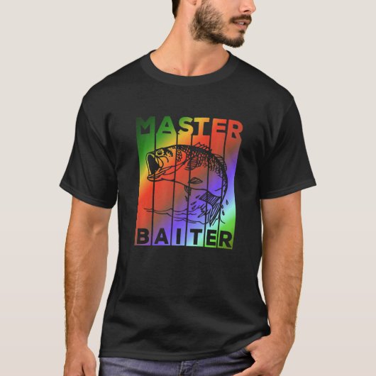 T-shirt Bass Fishing Master Baiter (Devant)
