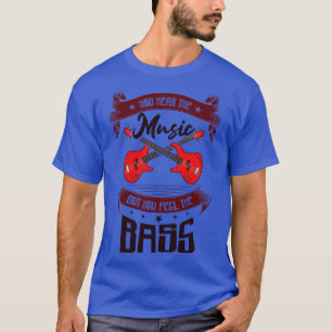 T-shirt Bass Player Musique Basse Guitare Musicien