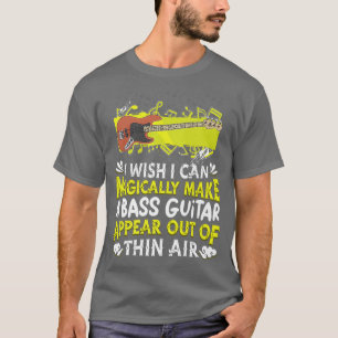 T-shirt Bass Player Musique MusicienBaid Magique Bass Gui