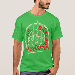 T-shirt Bass Players Baid Bass Guitaristes Guitariste 2