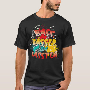 T-shirt Bass Players Baid Bass Guitaristes Guitariste 4