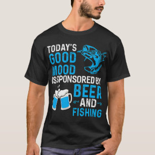 T-shirt Bass Poisson 4 Juillet Américain Drapeau US Patrio
