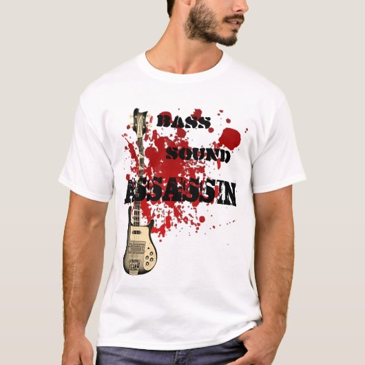 T-shirt 'BASS SOUND ASSASSIN' (Devant)