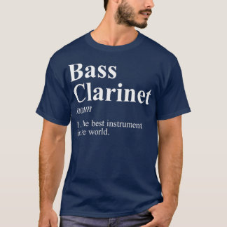 T-shirt Basse de bande de marquage aux instruments de musi